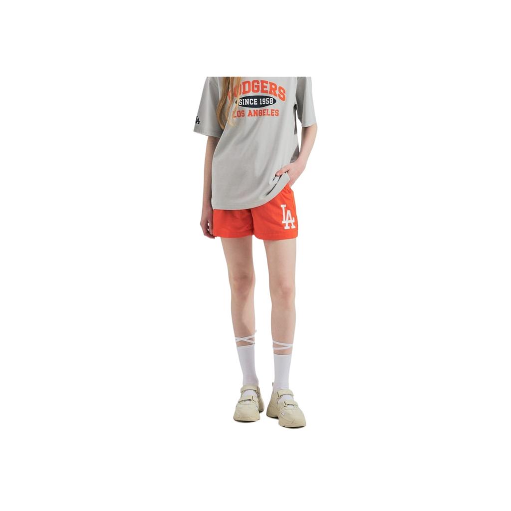 New MLB Los Angeles Dodgers Casual Shorts Unisex Orange 3ASMB0243-07ORD