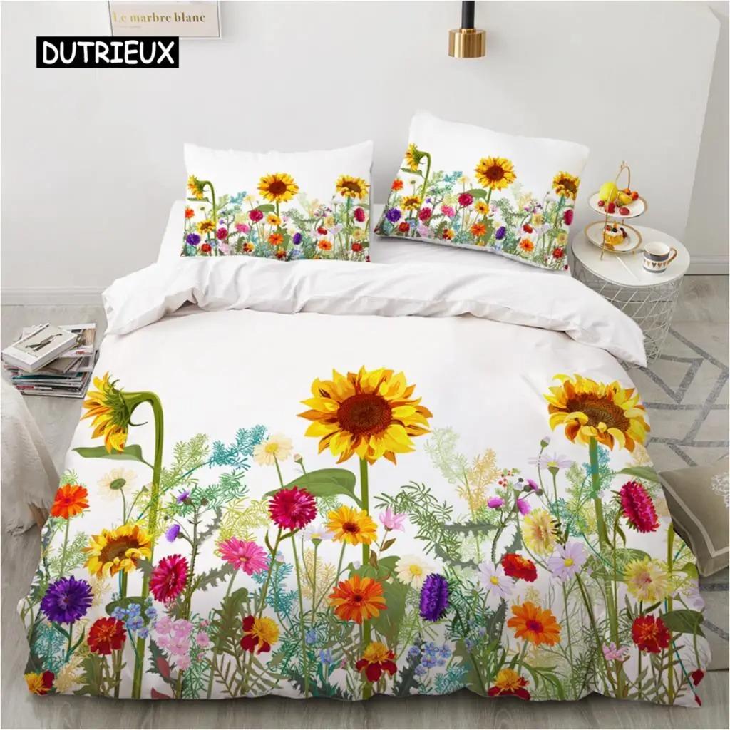 

Розкішний 3D комплект постільної білизни Європа Двоспальний комплект постільної білизни Постільна білизна Зручна ковдра Підковдра Комплект ліжка Північного кольору US King 264x228cm