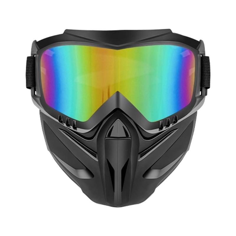 Breathable Full Face Protective Goggles For Welding And Outdoor Activity Featuring Impact Resistant Design And Comfortable Padding