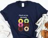 Funny Six-Pack Donut T-Shirt - Gym Humor Tee, Foodie Shirt, Cheat Day Lover, Fitness Parody, Sweet Tooth Gift, Lazy Workout Shirt, Donut Tee