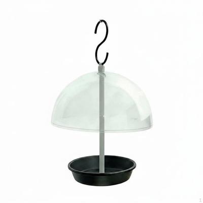 Hanging Bird Feeder Transparent Clear Easy To See Outdoor Decor for Garden, Patio