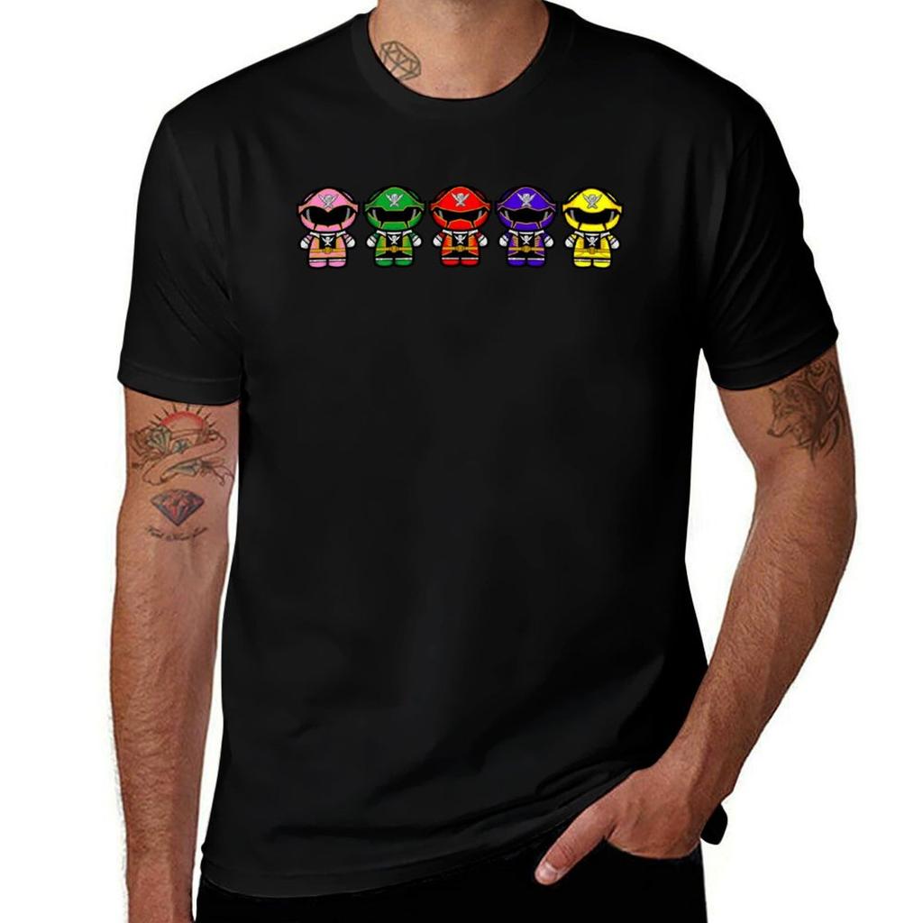 ChibiFi Gokaiger TShirt t shirts for man cotton funny t shirt custom print TShirt