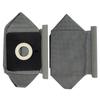 Grey Fabric Vacuum Dust Bag for ZW1200-201 ZW1000-6/7 QW12T4 Home Cleaning