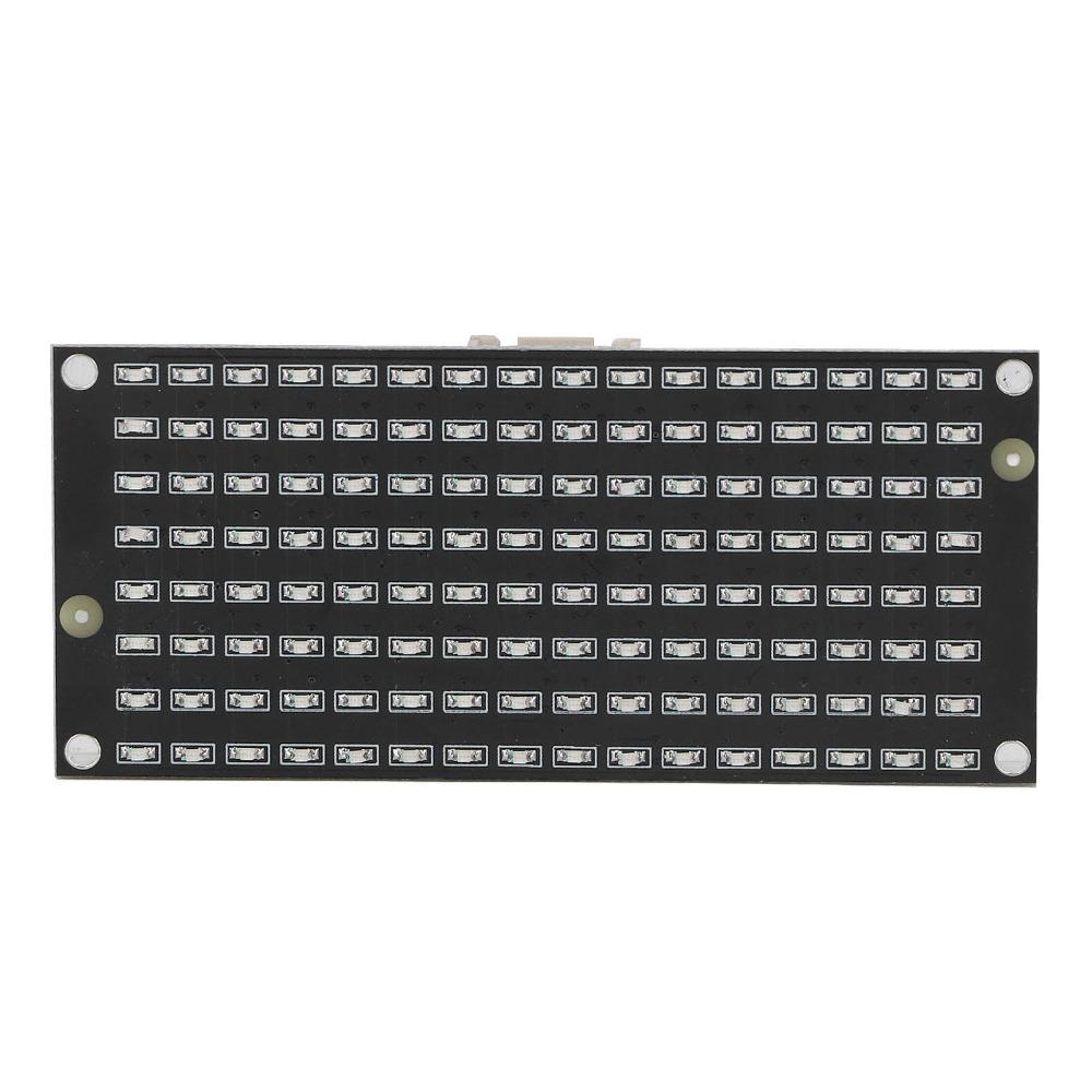 DC3.3‑5V LED Display Module 128pcs Beads Single Board Computers LED Control Module  Temperature
