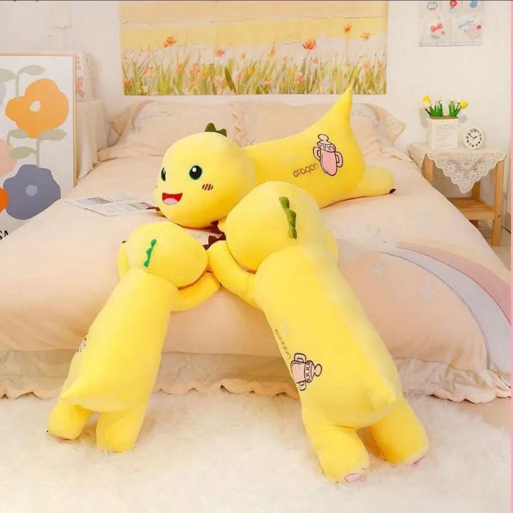 Toy Nailong Plush Cute Cartoon Embroidered Yellow Dragon Girl Birthday Gift Doll