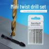 Black Hand Golden Bodhi Woodworking Spiral Drill Bit Set 0.3-3.4mm