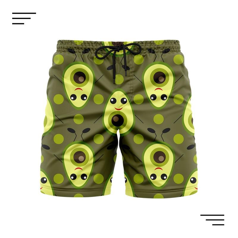 Mens Digital Print Beach Shorts Casual Quick-Dry Lightweight Sportswear Vacation Travel