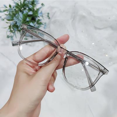 New Style Rice Nail Pin Flat Mirror Full Frame TR90 Frame Retro Anti-blue Light Glasses Classic Frame Glasses for Women