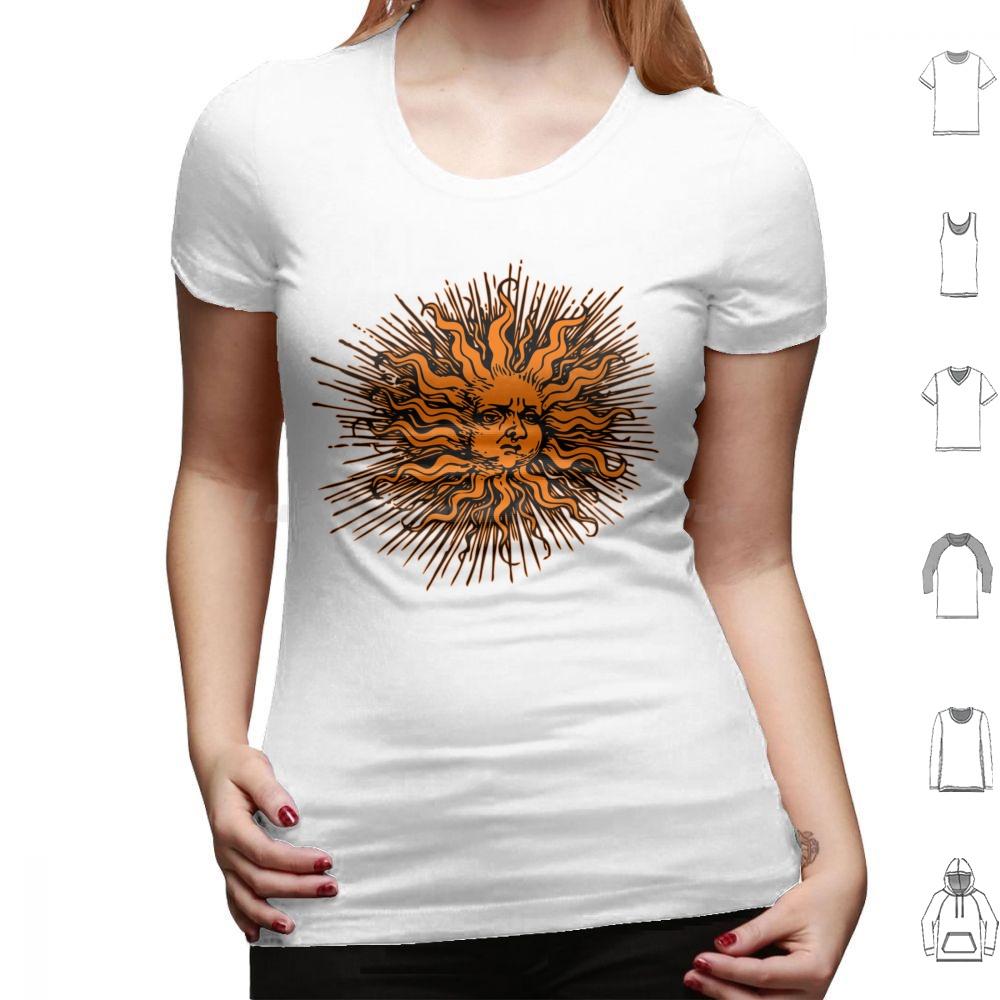 Sun T Shirt Cotton Men Women DIY Print Sun Solar Pagan Summer Wicker Man Summerisle Midsummer Magic Folklore Mild Peril