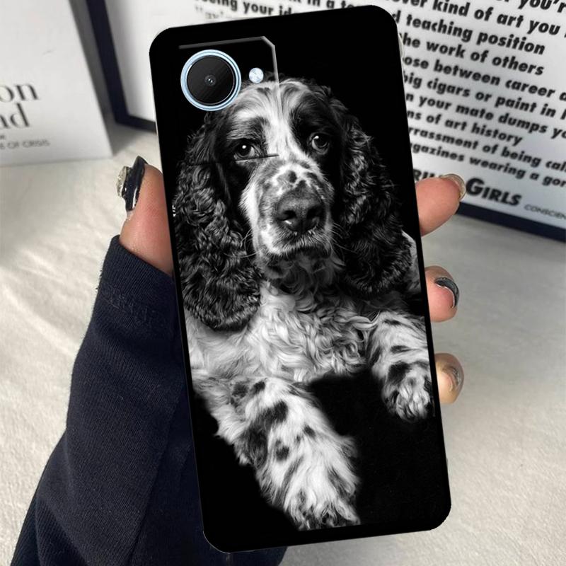

Cocker Spaniel Dog For Realme C55 C75 C67 C63 C51 C61 C53 C35 C65 C71 11 12 13 14 Pro Plus GT6 GT7 15 Pro Case Realme GT7