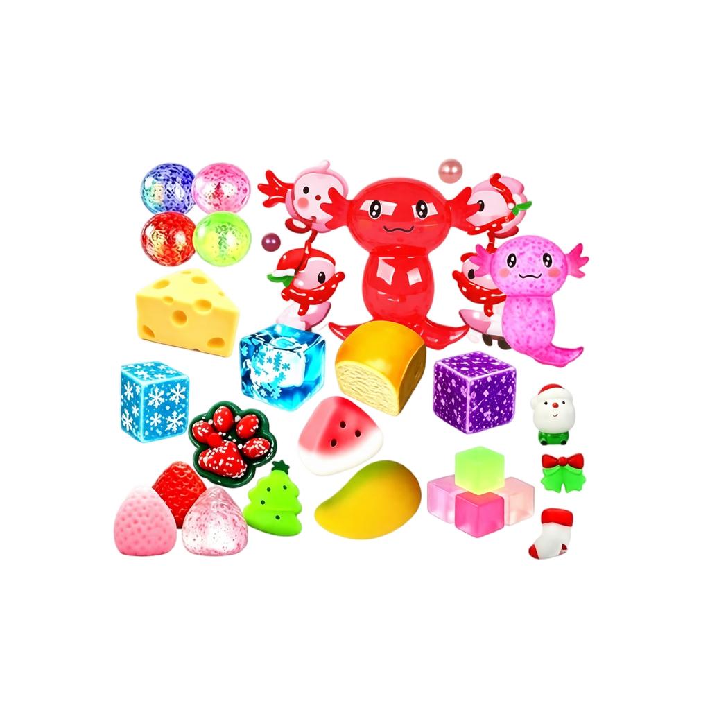 3D Toy Set -Day Christmas Advent Calendar Slow Soft Stress Cute