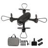 RC Drone with 4K HD Dual Cameras Optical Flow Positionin 4 Axle RC Quadcopter with LED Light for Kids Over 14 3 Battery