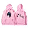 Anime Solo Leveling Sung Jin Woo Graphic Print Autumn Winter Fleece Manga Hoodies Clothes Oversized Streetwear