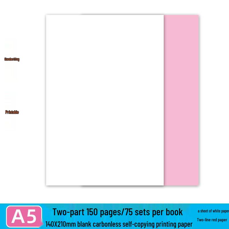 

A4 Carbonless Copy Paper: Two, Three, and Four-Part Options for Contracts, Reports, and Lists