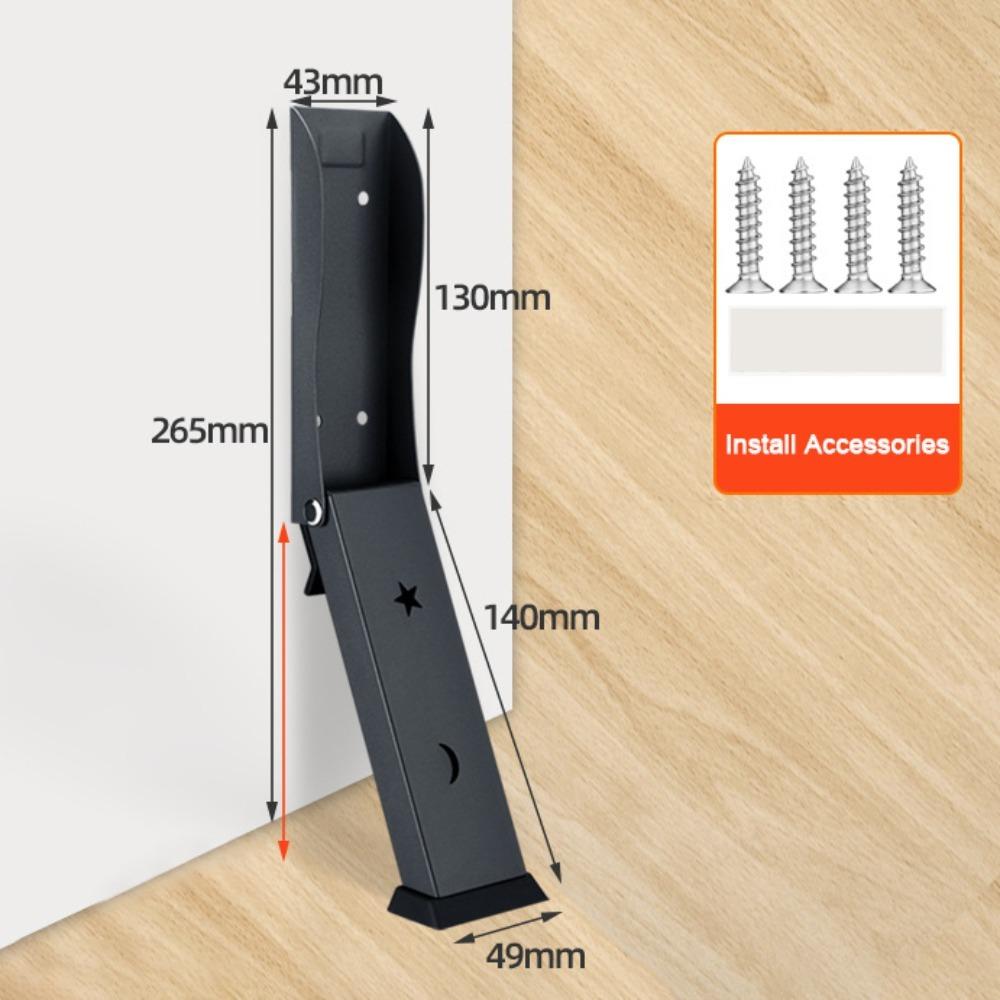 Anti-collision Metal Door Stopper Windproof Self Adhesive Door Stopper New Door Holder Home Office