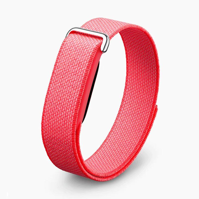 Official Nylon Braided Sports Watch Strap for Google Fitbit Air Bracelet Quick-dry Breathable Comfortable Wrist Band Accessories