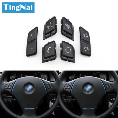 Kryt spínače ovládání tlačítek na volantu do auta Náhrada pro BMW řady 3 X1 E90 E91 E92 E93 E84 61316959893 61316959894