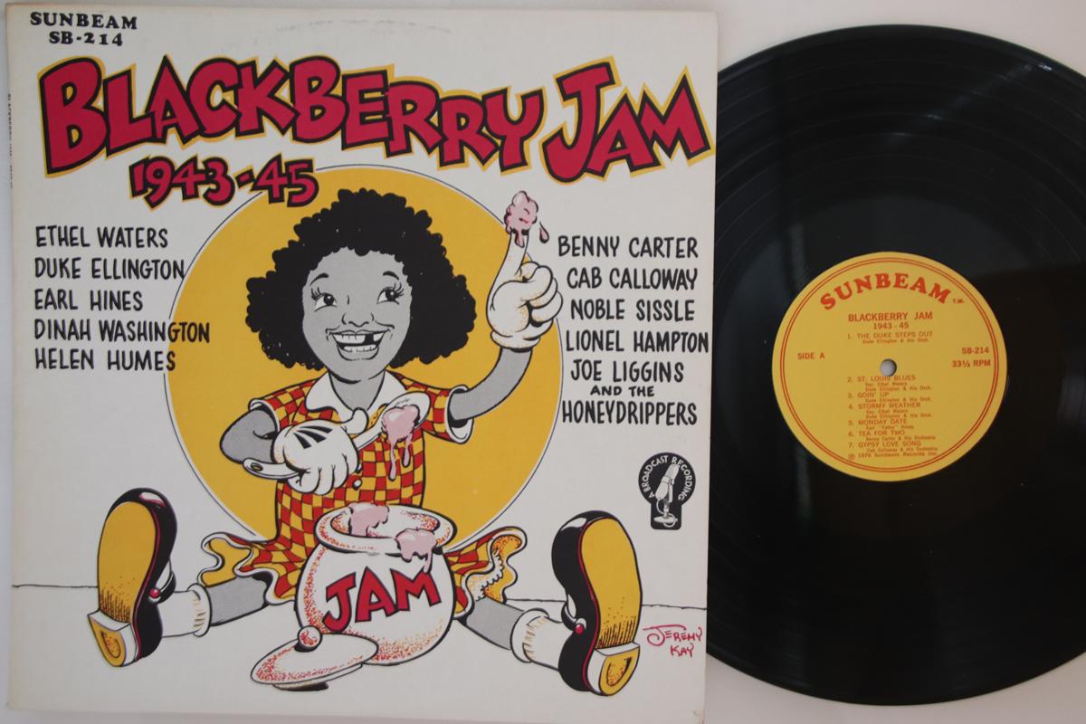 

LP Record VARIOUS - Blackberry Jam 1943-45 SB214 SUNBEAM 1976 US Jazz Used