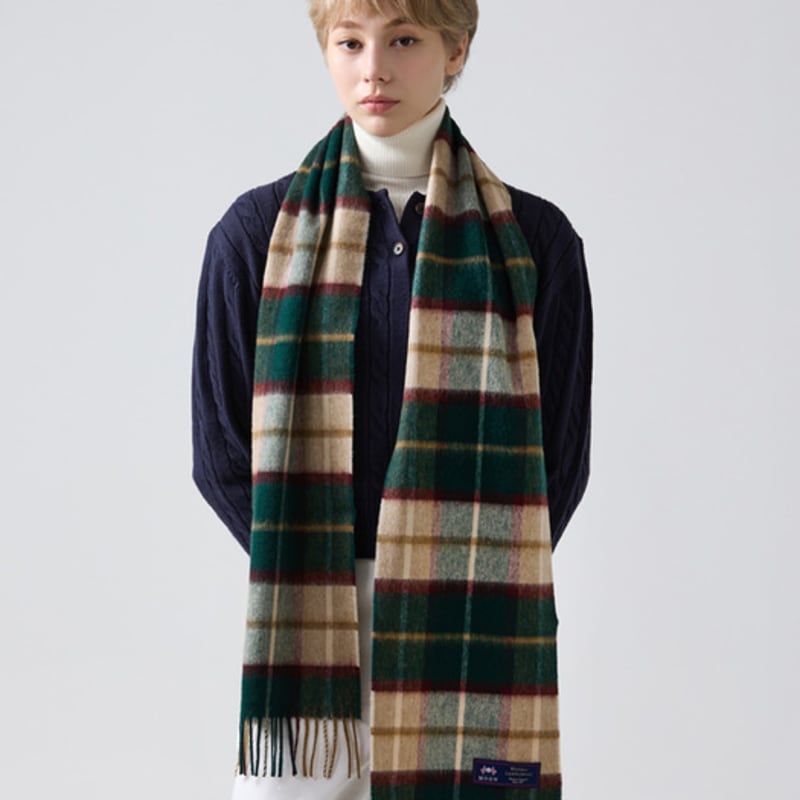 ABRAHAM MOON Merino Wool Muffler 25cm - Winchester Bottle