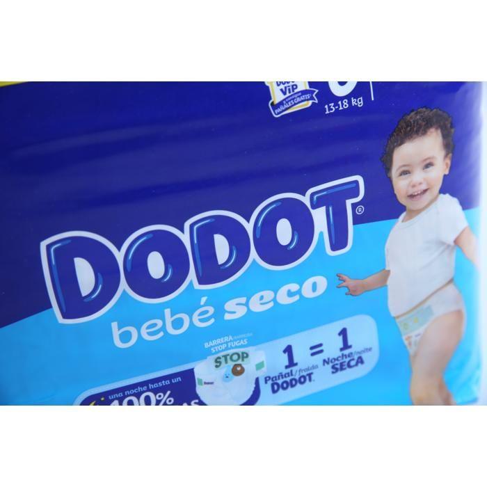 Pieluchy dla niemowląt Dodot bardzo duże JP T6 66SZT.