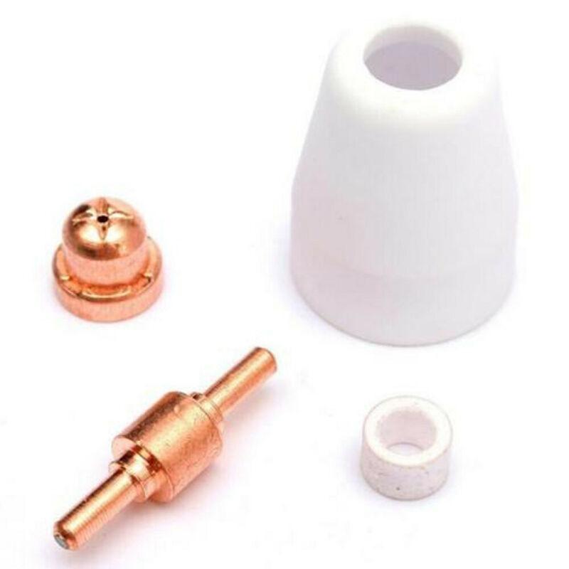 Kits Plasma Electrodes Shield Cups Heat Resistant Nozzle Welding Equipment