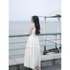 Beautiful Skirt Women's Summer New French Temperament High-end Waist Sleeveless Neck Dress