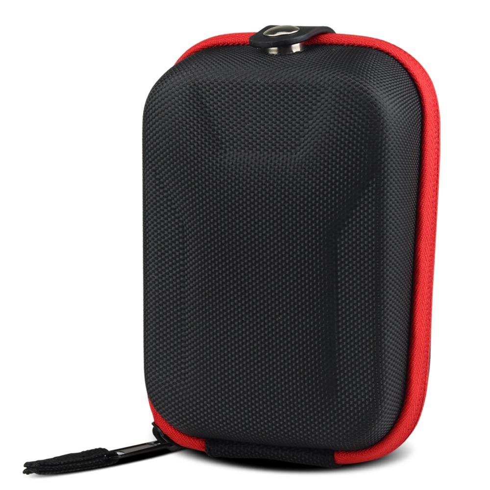 

EVA Hard Cover Golf Rangefinder Case Carabiner Carrying Storage Case Range Finder Bag Gifts червоний