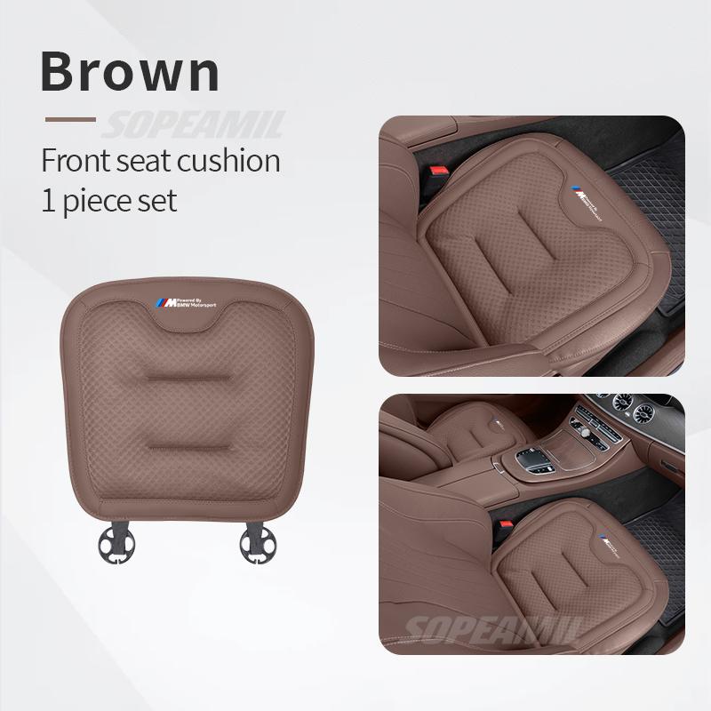 Car Seat Cushion Cover Breathable Ice Silk Seat Protector Pad BMW M Motorsport X1 X3 X5 X7 E39 E46 E60 E90 F10 F20 F30 G20 G30