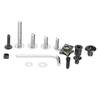 173pcs Motorcycle Fairing Bolts Kit Windscreen Bodywork Screws Nuts Hardwares for MotorbikeSilver