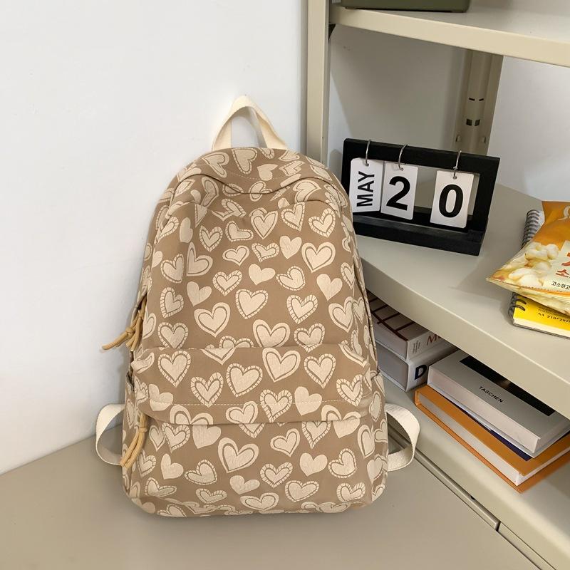 Студенческий школьный рюкзак с принтом Love — фото 8