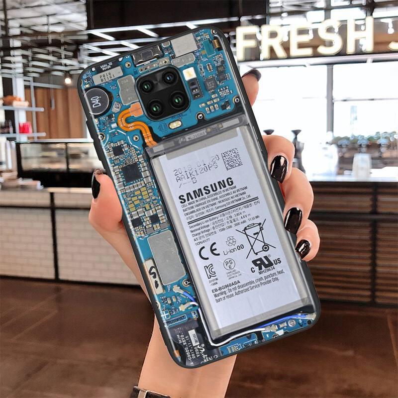 Lustige Kamera Retro Tape für Xiaomi Redmi Note 10 10S 9 9T 9S 9Pro Max 8T 8Pro 8 7 6 5 Pro 5A 4X 4 Weiche Schwarze Handyhülle