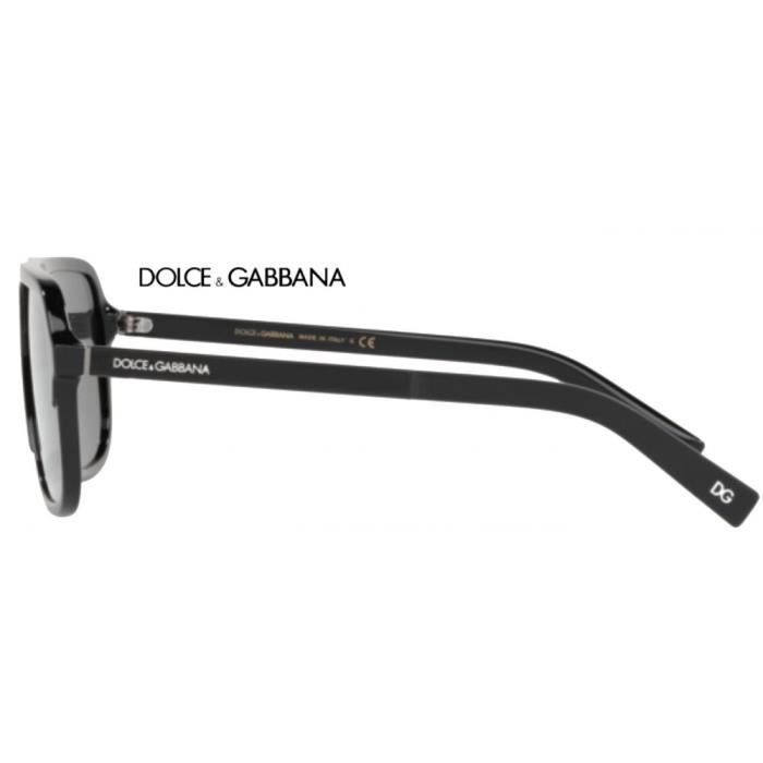 Lunettes de soleil - DOLCE&GABBANA - DG4354 - Aviator - Noir - Métal - Protection 2