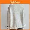 Street Style Womens Knit Sweater With Star Pattern For Casual Winter Wear