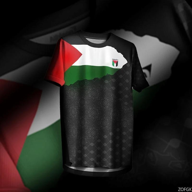 

Мужская футболка Футболка с принтом национального флага Летняя спортивная Мужская и женская футболка с коротким рукавом Свободного кроя L