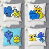 Funny Bfb X And Four Double-Sided Printed Square Decorative Cushion Cover For Sofa Living Room Home Decor