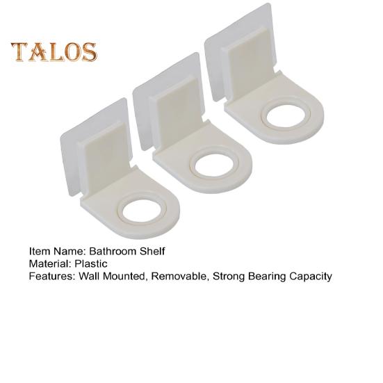 3Pcs Badezimmer Haken Wand Montiert Organisation Kompakte Moderne Badezimmer Halter Dusche Shampoo Racks Haushalts Liefert