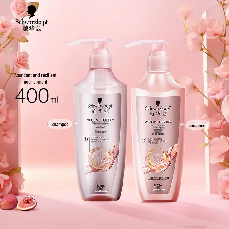 Schwarzkopf Volumizing & Strengthening Shampoo & Conditioner Set