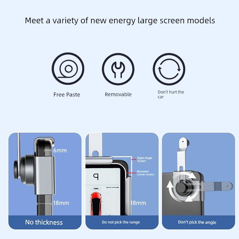 Magsafe Magnetic Car Mount for Large Screens, Strong Magnetic R Fixed Navigation Phone Holder