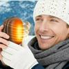 Magnetic Electric Hand Warmers 5000mAh Large Capacity 3 Heat Settings Portable USB Hand Warmer for Winter Outdoors Camping