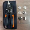 Sn-58b New Ratchet Electrician Crimping Tool Set Suitable For Insulated And Non-insulated Terminals Open-ended Dupont Connectors
