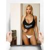 Vintage Pinup Girls Metallblechschild Heimbar Man Cave Dekoration