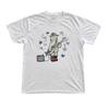 Rock Cat White T-Shirt, Animal Tee, Gifts Shirt, Unisex Vintage Graphic Tees Got