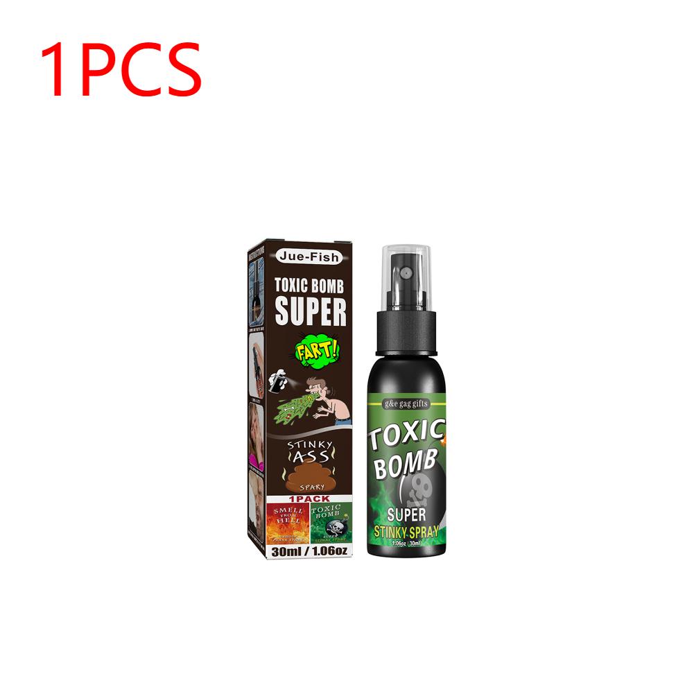 1-5X 30ml Smelly Fart Spray Can Stink Ass-Smelly Stinky Gas Crap Gag Prank Stuff Novelties Joke Halloween Party Supplies