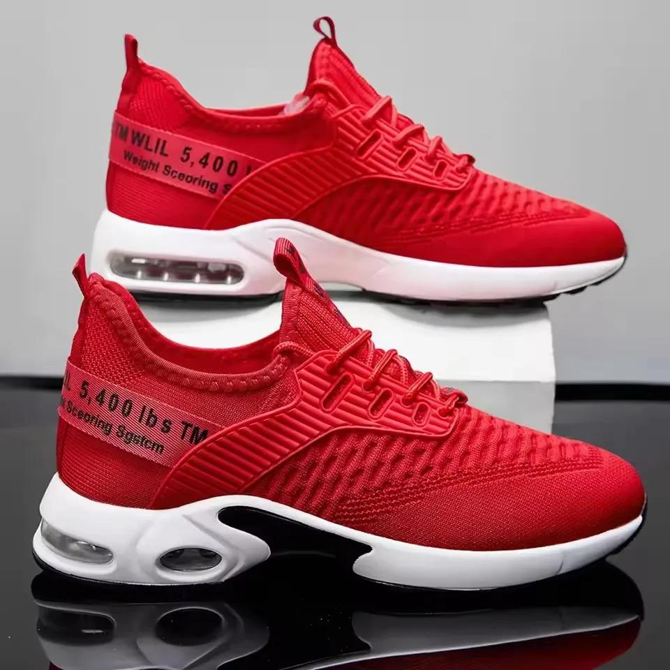 Men Vulcanized Walking Running Shoes Lightweight Tennis Shoes Breathable Fashion Sneakers Suitable for Mens Outdoor Activities