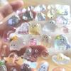 1 pc/4 pcs Japanese Style Ghost 3D Relief Stickers Scrapbooking Diy Journal Cute Stationery School Family Sticker