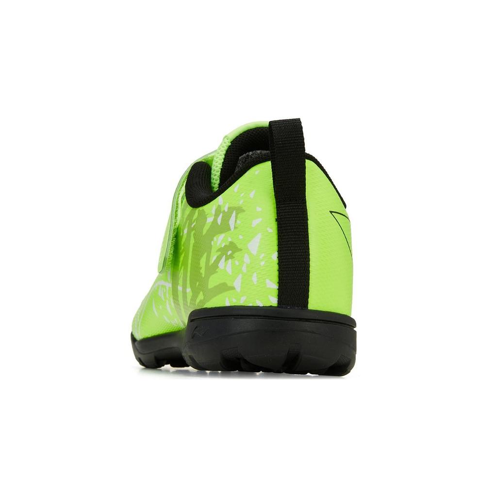 Li Ning Kids Strike 2.0 Anti-Slip Shock Absorbing Durable Low-Top Football Shoes Kids Football Shoes Fluorescent-Green YKGT004-1