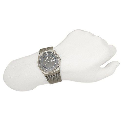 Skagen Men's Titanium Watch, 40mm, Quartz Movement, Gray and Silver, SKW6078 [Parallel Import]