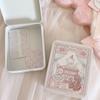 Ins Cartoon Bear Iron Storage Box Rectangular Big Capacity Candy Cases Stickers Tapes Square Box Kpop Photocards