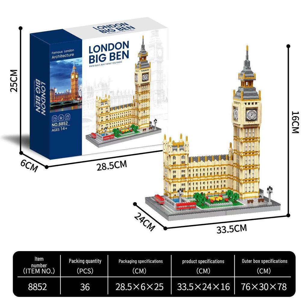 Titanic Pirate Ship Micro-Particle Building Blocks Puzzle Toy DIY 