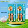 Korean Children's Soft Bristle Cartoon Lion Toothbrush (Ages 3-12) for Oral Care